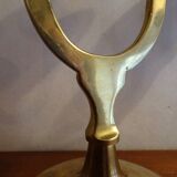 Chandelier 5 fires vintage brass