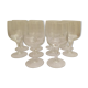 Set of 10 Crystal glasses