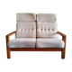 Vintage solid wood sofa