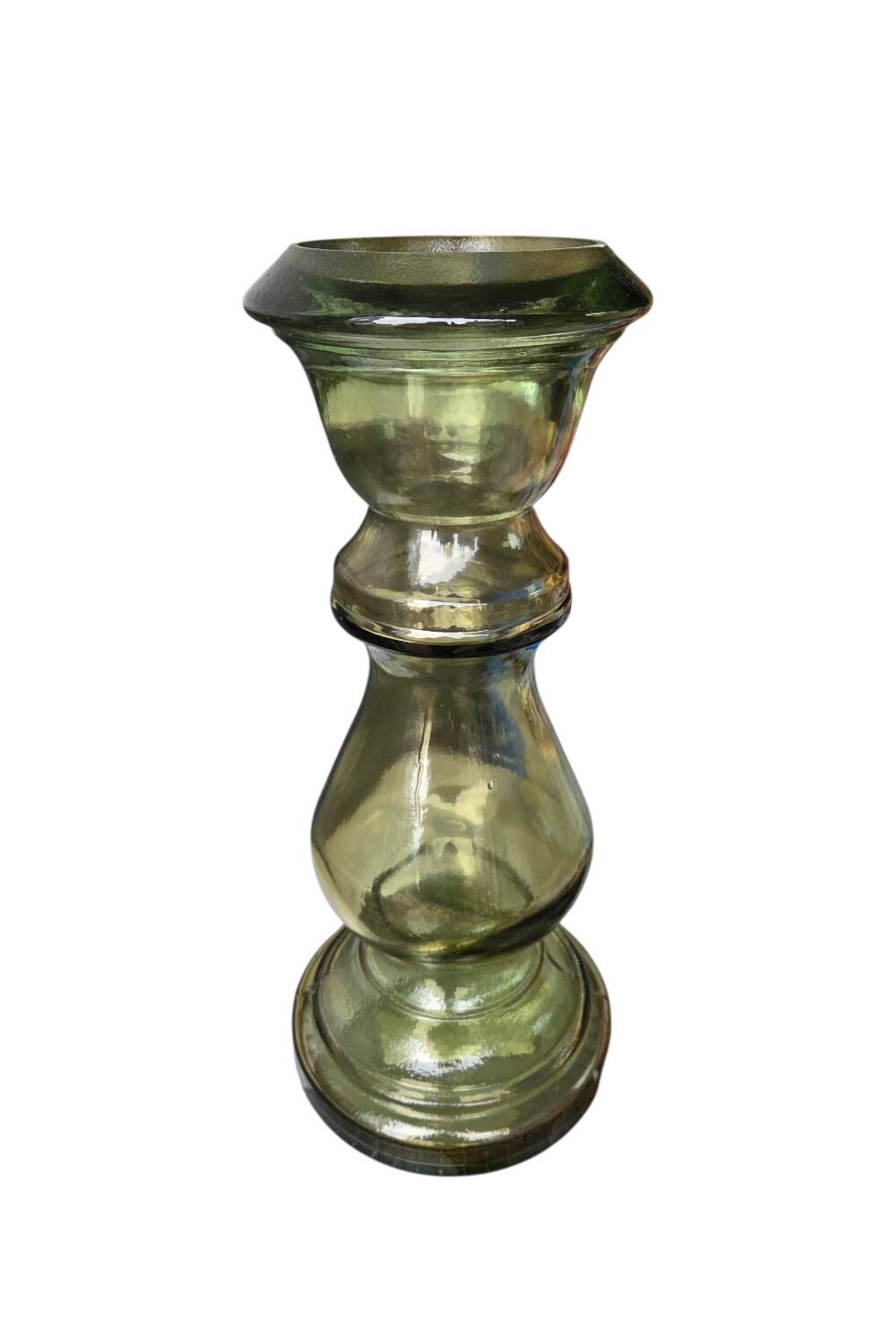 Large glass vase