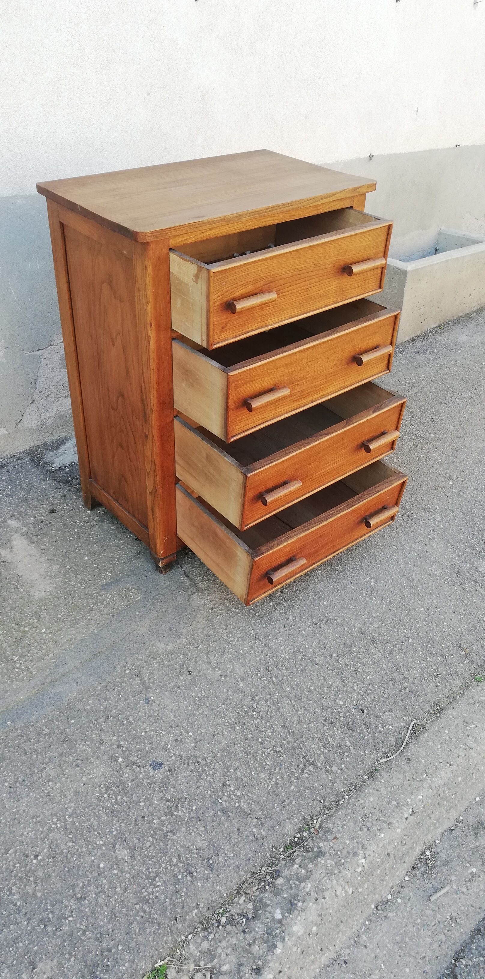 Commode vintage 4 tiroirs