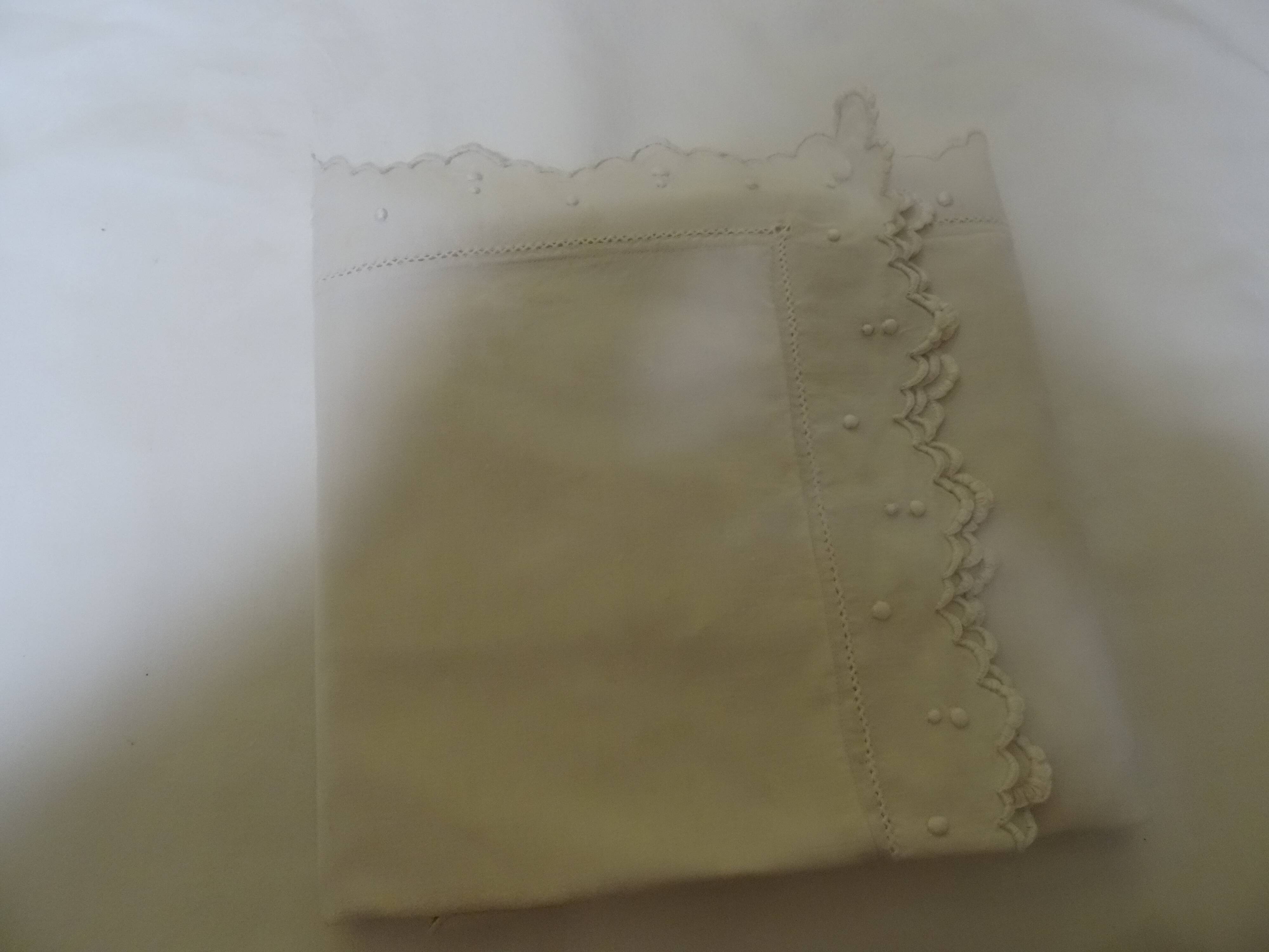 Old pillowcases pair