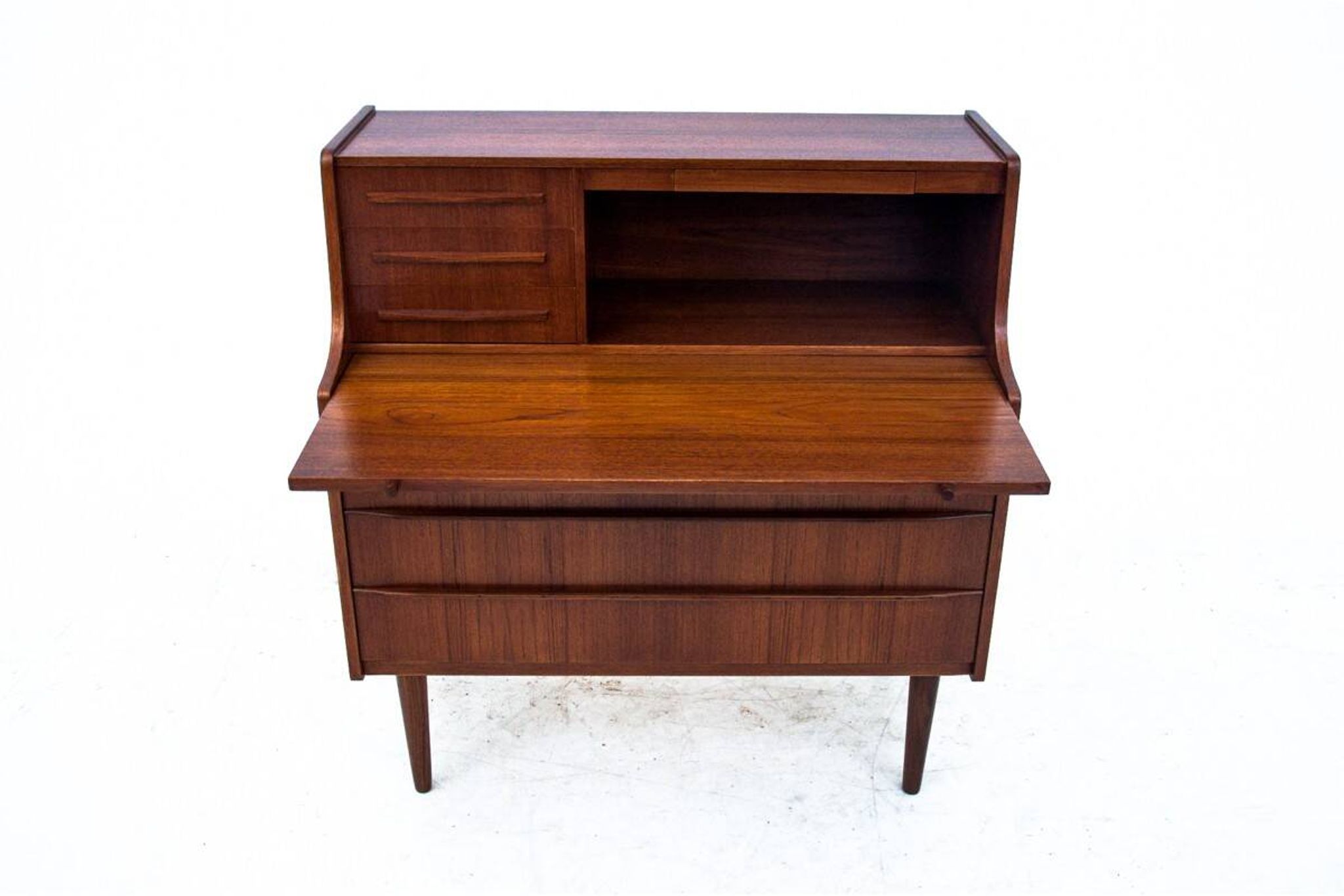 Teak writing desk, Danish design, 1960s.