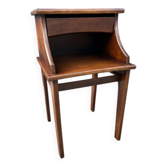 Table de chevet bois avec tiroir