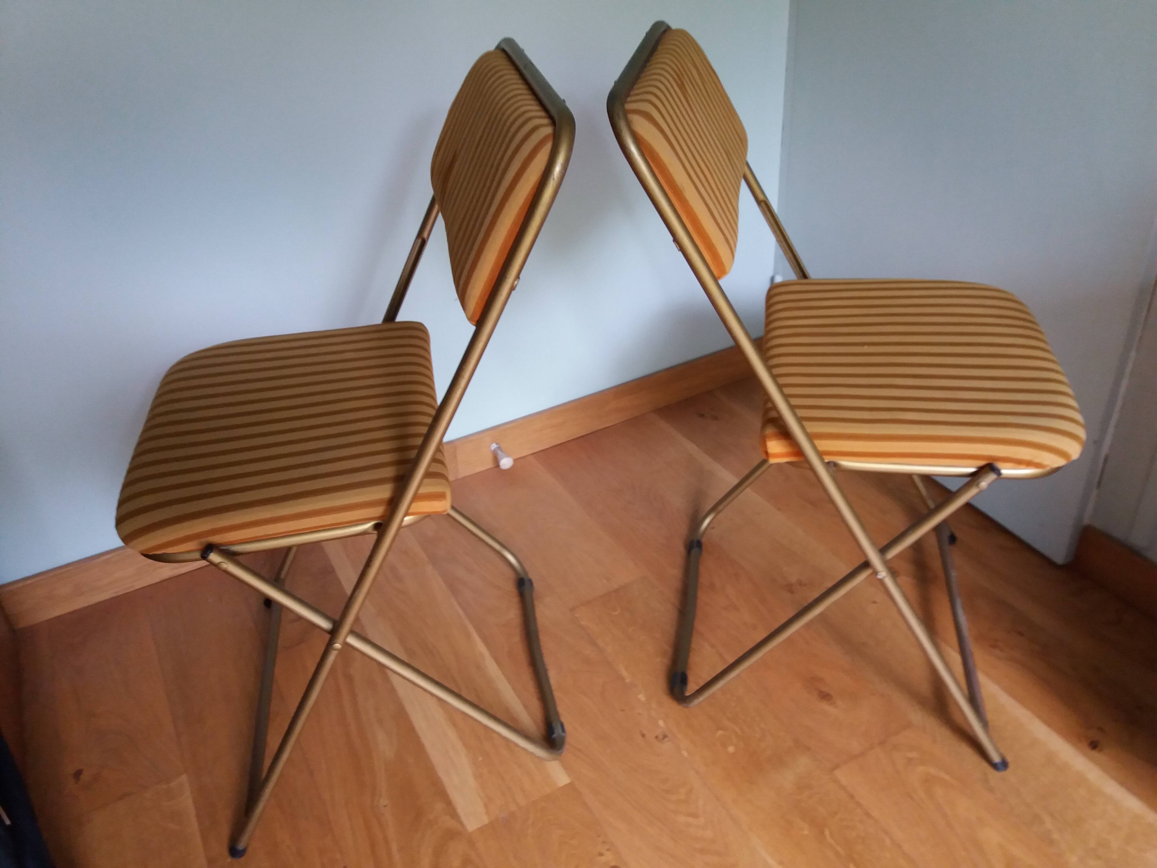 Lafuma folding chairs from the 70s