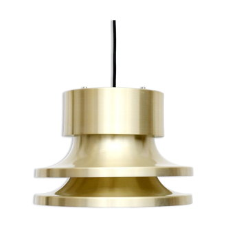 Suspension danoise en laiton doré 70