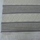 Handmade artisanal rug in Wool – Modern and natural design in Beige Ecru