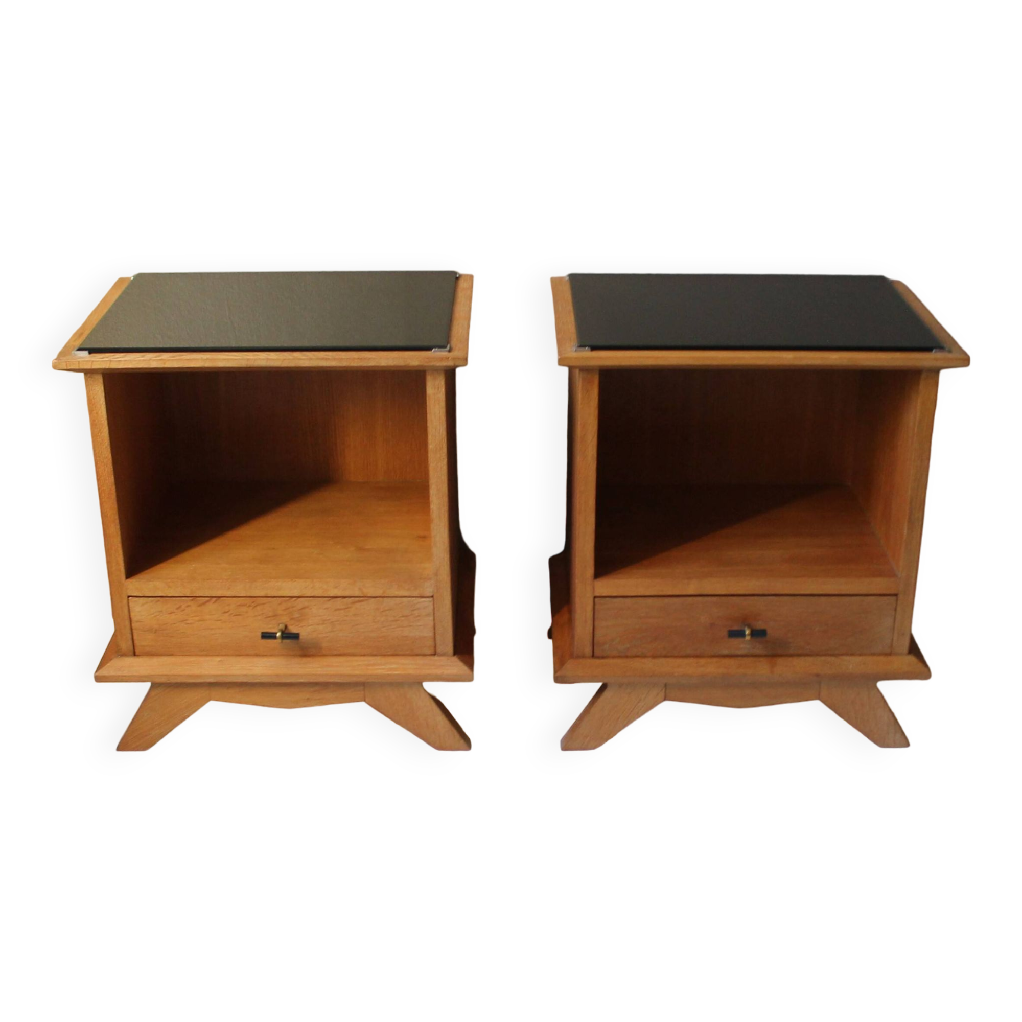 Pair of 50s/60s bedside tables