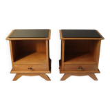 Pair of 50s/60s bedside tables