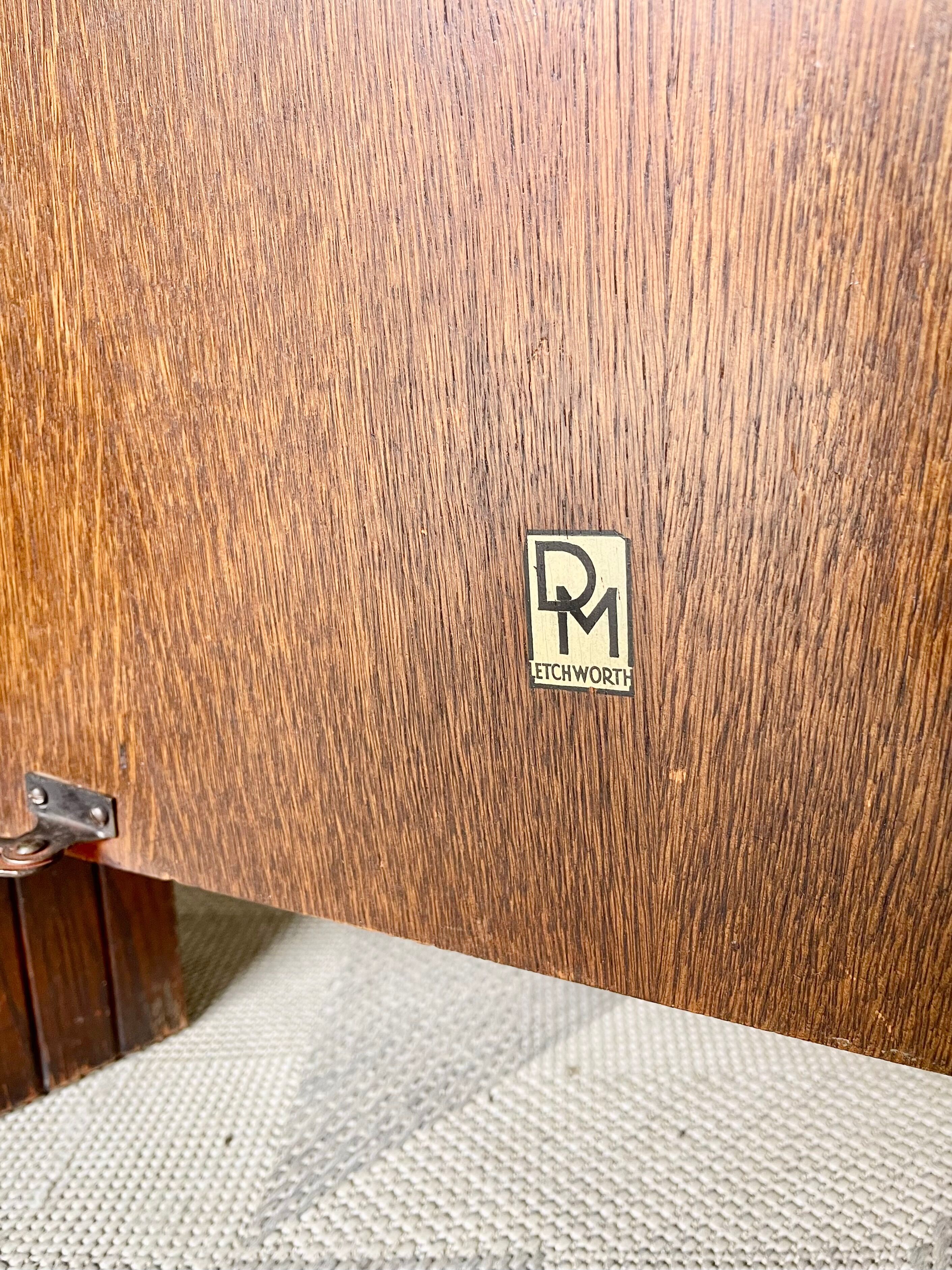 Vintage single art deco wardrobe