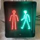 Reformed pedestrian crossing light from the city of Paris