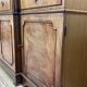 English mahogany secretary bookcase from the 1970s
