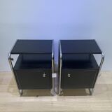 Tubular bedside table
