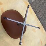 2x Fritz Hansen Egg Chair +1x Ottoman in Cognac leather NIEUW!!