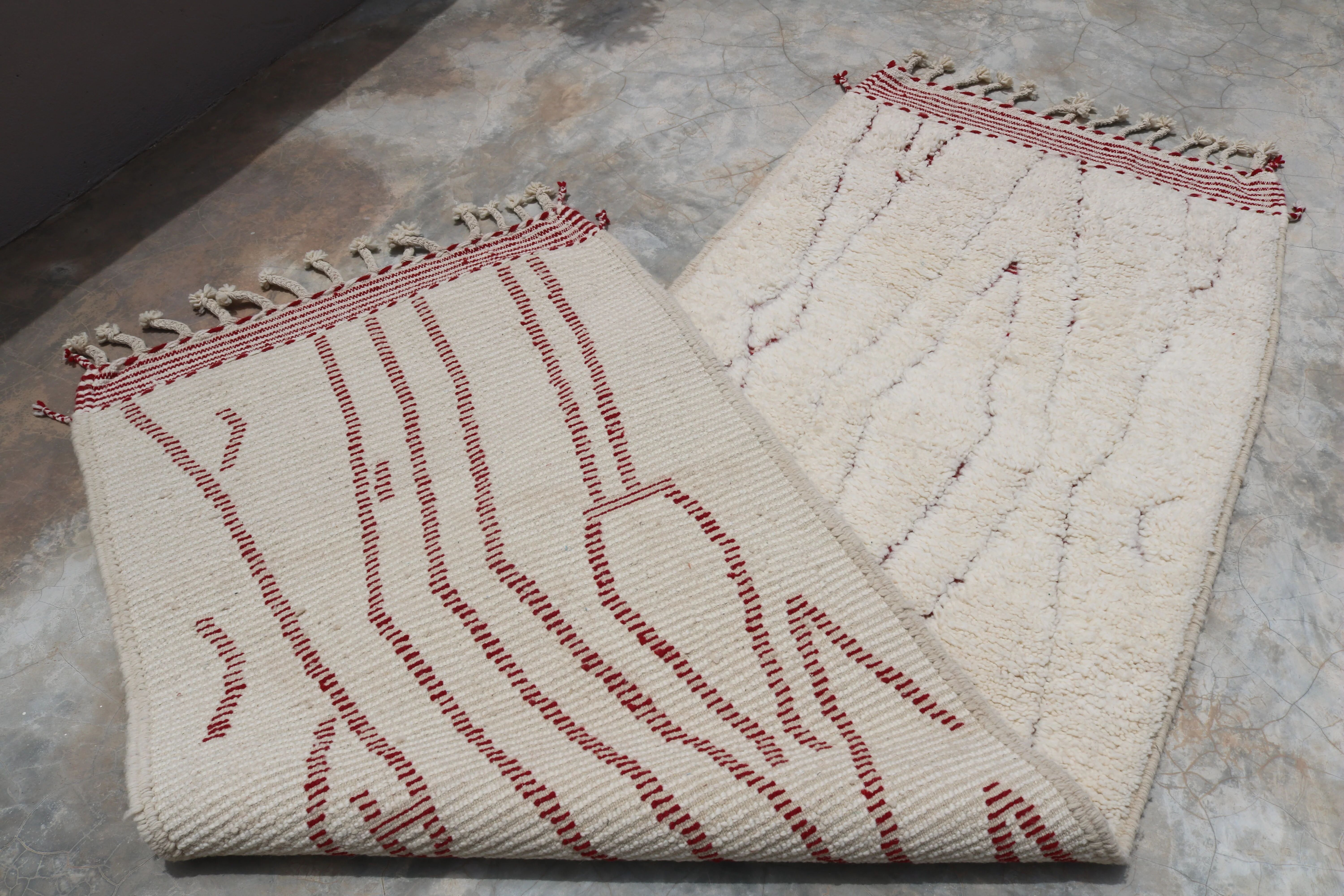 Tapis Beni Ouarain, 300 x 95 cm - R313