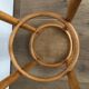 High stool in cannage