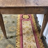 Poplar and oak farm table