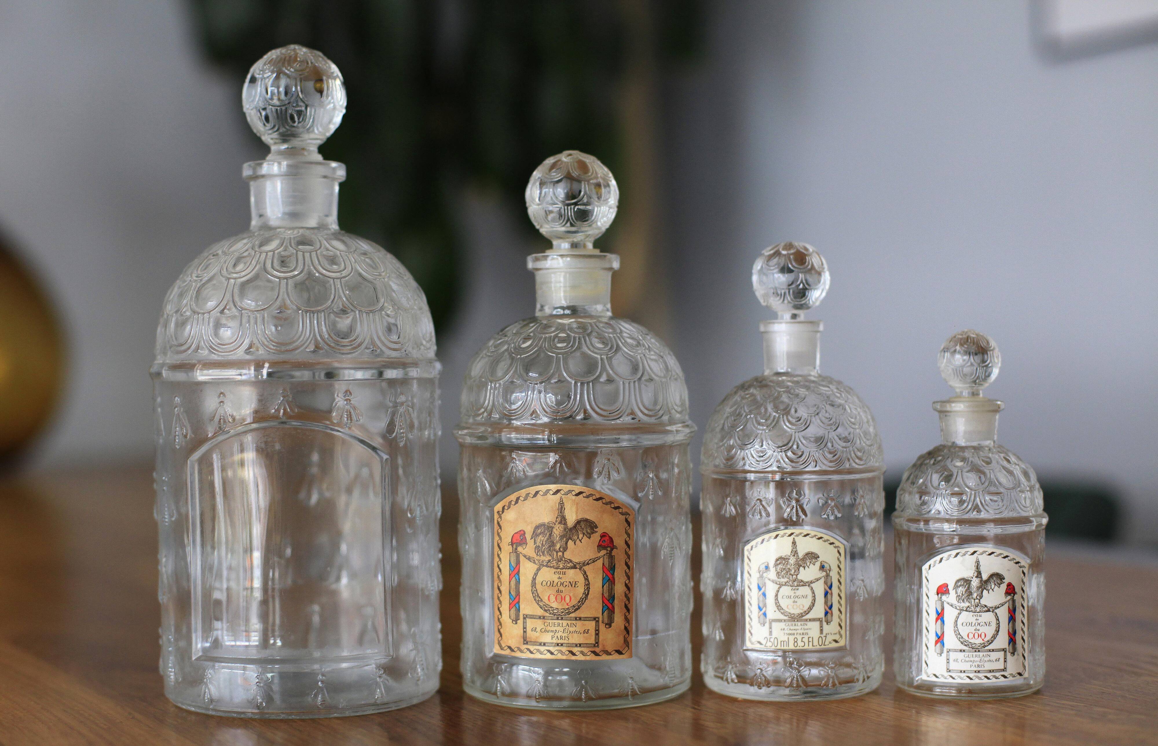 Old bee bottles Guerlain