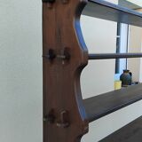 Brutalist design Scandinavian bookshelf Olavi Hänninen vintage