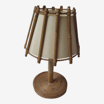 Lampe vintage osier