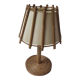 Vintage wicker lamp