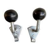 Pair of old school hooks