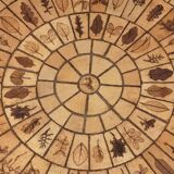 garrigue ceramic coffee table 1970 signed roger capron