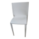 Chaise design blanche slick slick par Philippe Starck xo