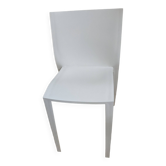 White slick slick designer chair by Philippe Starck xo