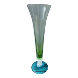 Multicolored Clichy glass vase