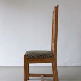 Gothic revival refectory dining table and chairs set of 7 France