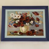 Old bouquet painting