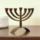 Bronze Menorah, made in Israel, 1970