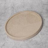 Gabriella – Round Travertine Tray