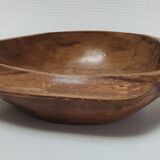 Zoomorphic cut fish wood carved vintage