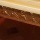 Marble and bronze coffee table