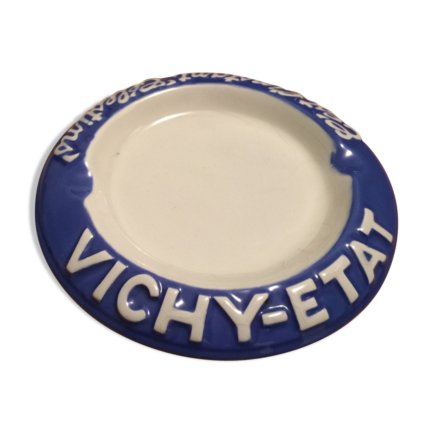 Vichy-State pupliciary ashtray "C'est L'instant Celestins"
