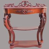 Mahogany console