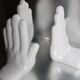 Lot of vintage ceramic hand-held bookends