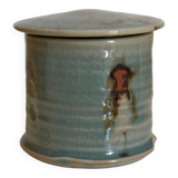 Japanese ceramic raku pot or tea box