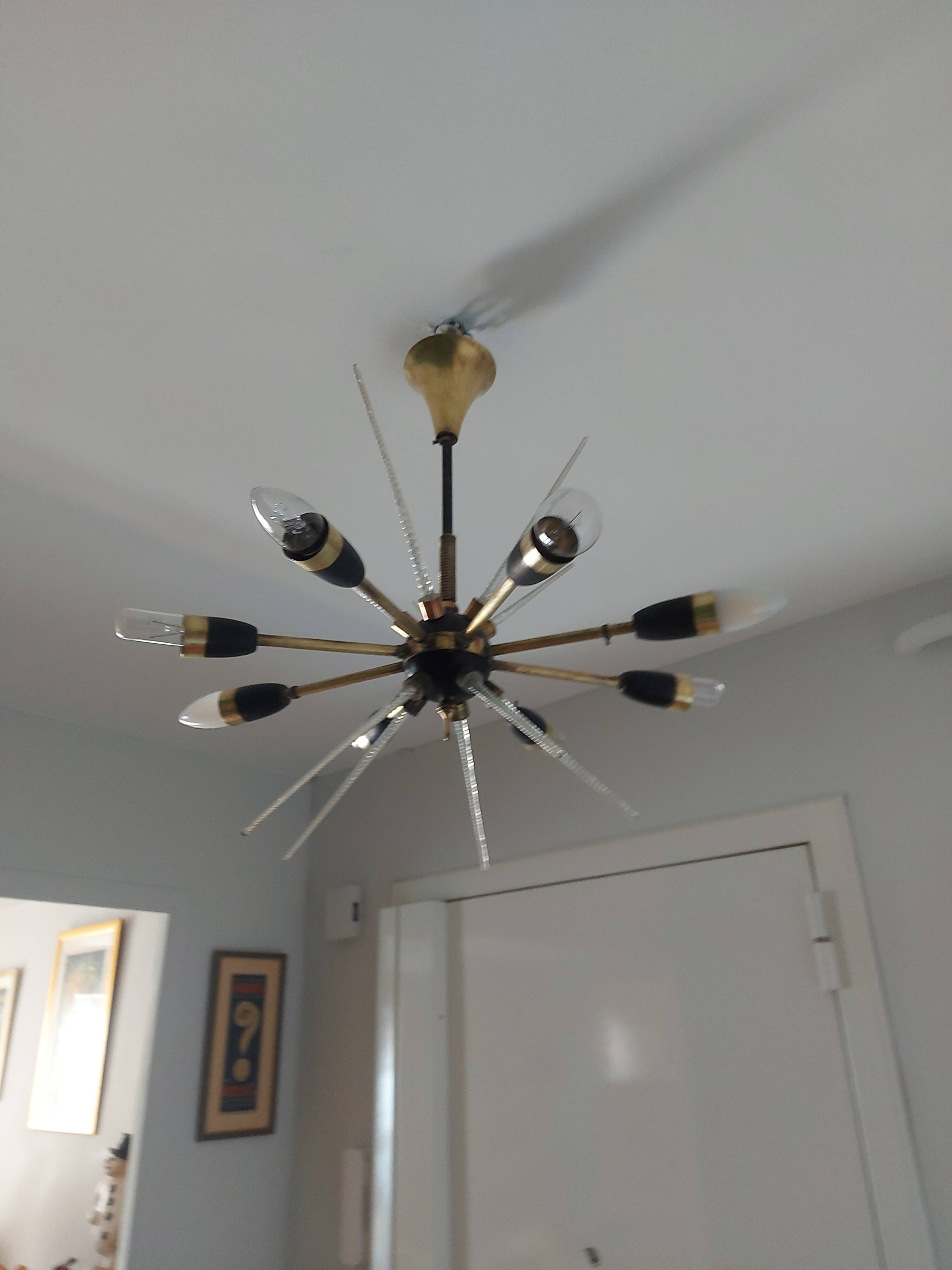 Sputnik chandelier