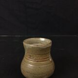 Stone stone vase Lion Puisaye