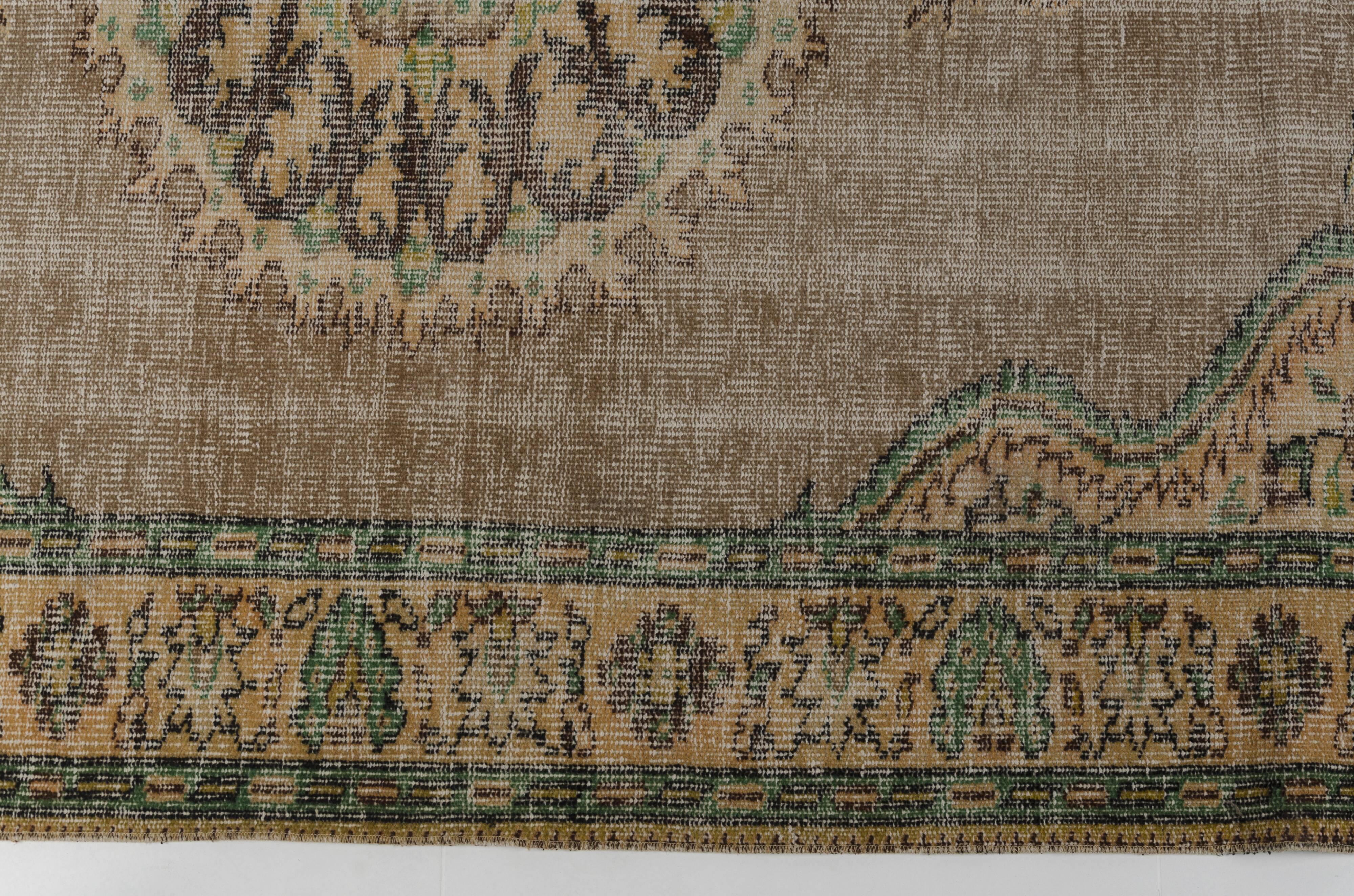 Oushak Floor Handmade Rug sku 1067