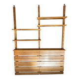 Vintage solid wood kitchen bar