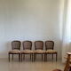Lot of 4 Louis XVI chairs