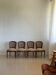 Lot of 4 Louis XVI chairs