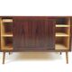 Danish vintage furniture with rosewood sliding doors Hundevad