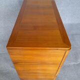 Art Deco chest of drawers (1930-1940) in walnut