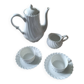 Coffee pot, Haviland breakfast duo service