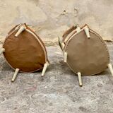 Pair of Louis XVI style armchairs